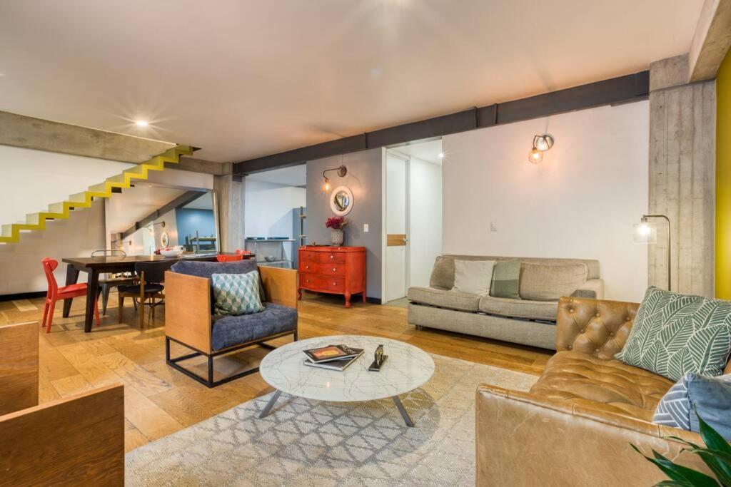 Unique Roma Apartments S51 By Mrw Mexico City Luaran gambar